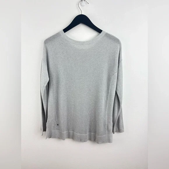 LULULEMON Get Well Crew Neck Sweater cashmere blend. Size 10 - Picture 3 of 12